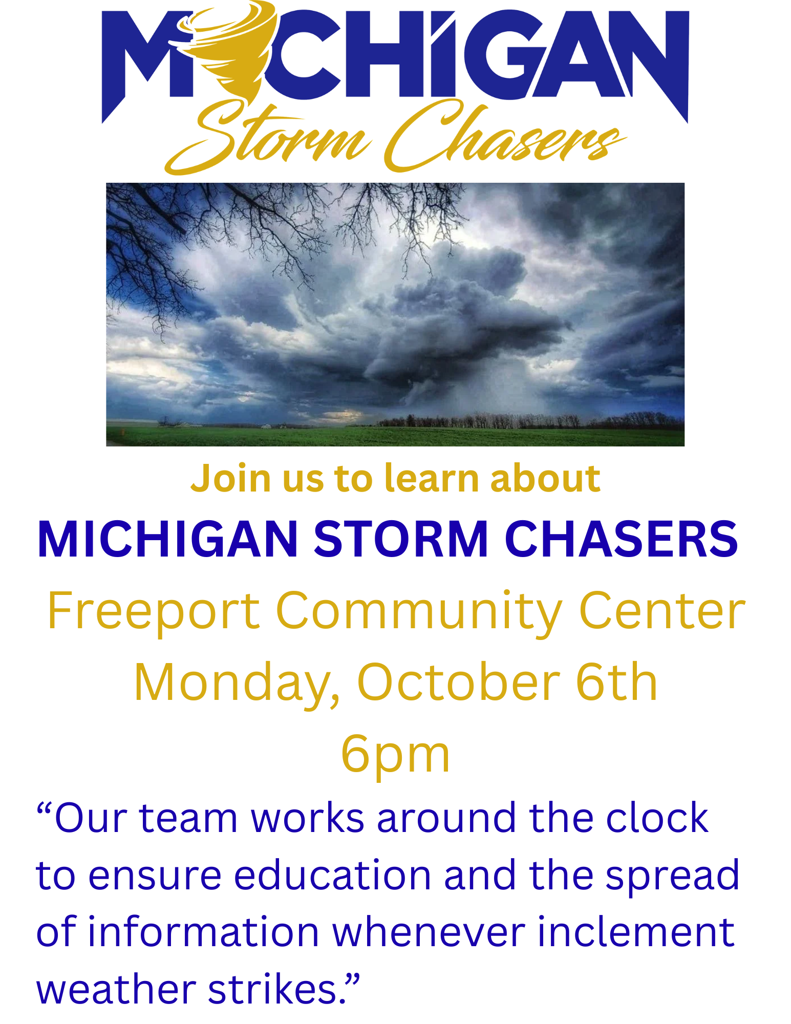 MICHIGAN STORM CHASERS Freeport Community Center Monday, October 6th 6pm (1).png
